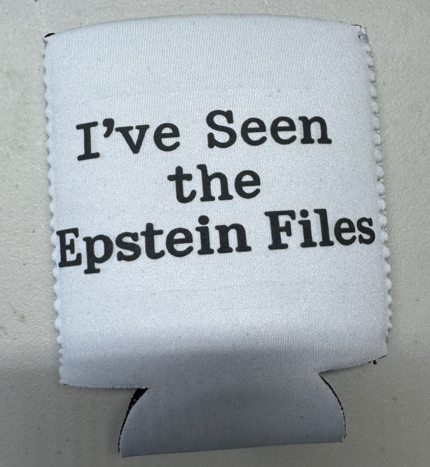 Epstein Files Koozie
